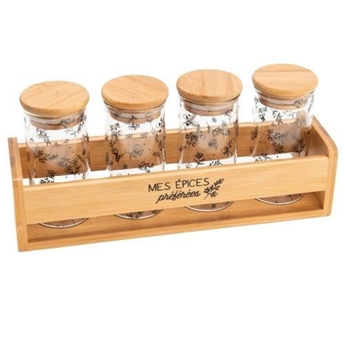 Salière Grise Transparente Salière Poivrière 4 En 1 GrHE - 2 Pots épices Compartiments Séparés 8,5x6,5cm Salière Anti-humidité