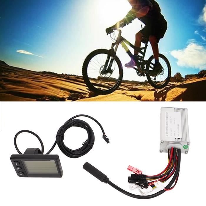 Kit de conversion de vélo électrique - ATYHAO - Contrôleur 15A - Panneau S866 - Affichage de données multiples