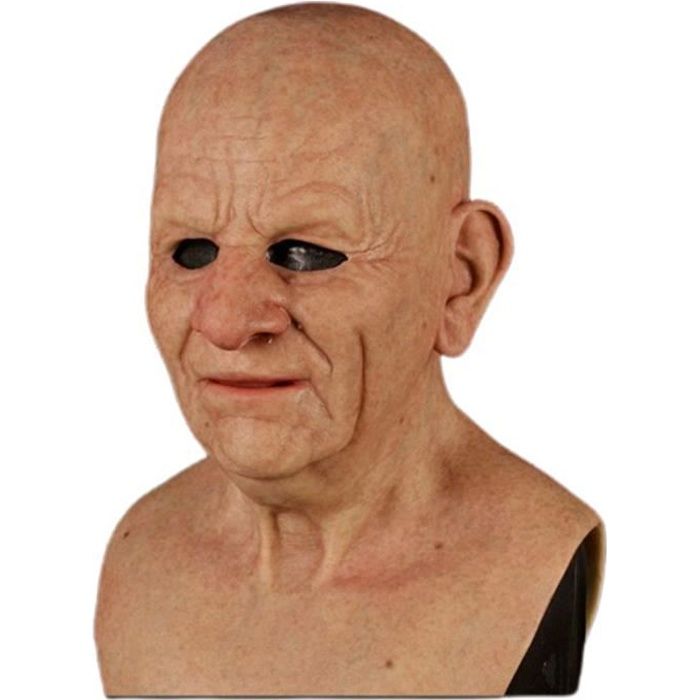 Tête Masque Vieil Homme du0027halloween, Cagoule De Vi