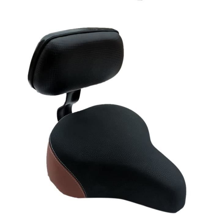 Siège Tricycle Avec Dossier – Coussin Confort En Polyéthylène, Hauteur Réglable, Charge 100 Kg, Pour Vélo & Tricycle