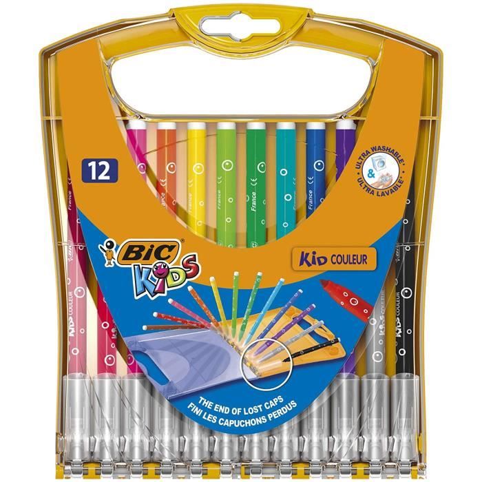 BIC Feutres de coloriage BIC kids kid couleur x24 - Cdiscount