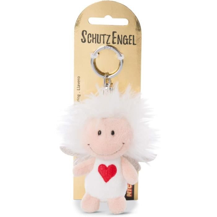 Pendentif Ange Gardien Pour Hommes, Chaîne Olivia Plaqué Or 18K, Pendentif De L'ange Garde, Chaîne Avec Pendentif Cherub, En Acier Inoxydable