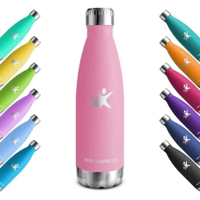 Gourde Look Proteam 650 Ml – Bouteille D’eau Vélo – Multicolore – Neuf (lot De 1)