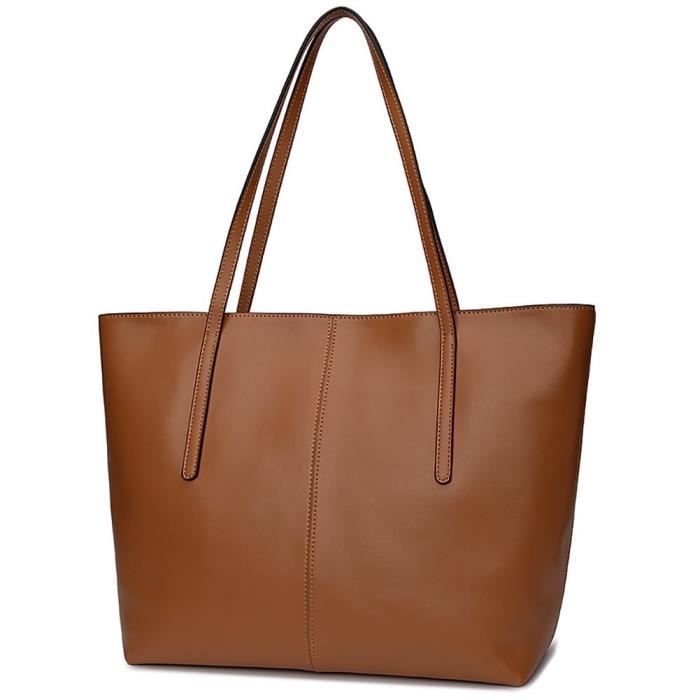 Sac à main en cuir pour gros sacs d'épaule Totes S7RQ0 - Achat / Vente Sac  à main en cuir pour gros - Cdiscount