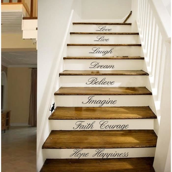 S0812 Art Decalque De Vinyle Accueil Bricolage Wall Sticker Decor Mots De Citation D Amour Autocollants D Escalier De Sol En Direct Achat Vente Objet Decoration Murale Cdiscount S0812 Art Decalque De Vinyle Accueil Bricolage Wall Sticker Decor Mots De Citation D Amour Autocollants D Escalier De Sol En Direct Achat Vente Objet Decoration Murale Cdiscount