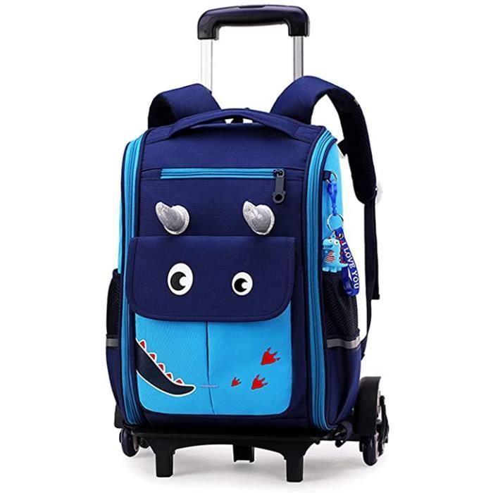 Sac Dos pour Enfant Cartable a Roulettes Sac cole Fille Garcon