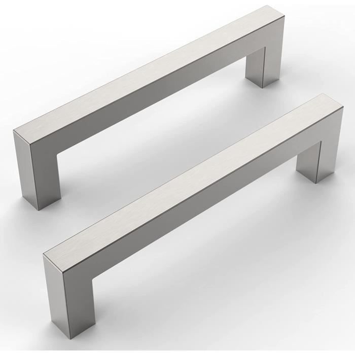 Four Encastrable Goldenwarm Lot De 15 Poignee De Meuble Cuisine Invisible Noir Tiroir Coulissant