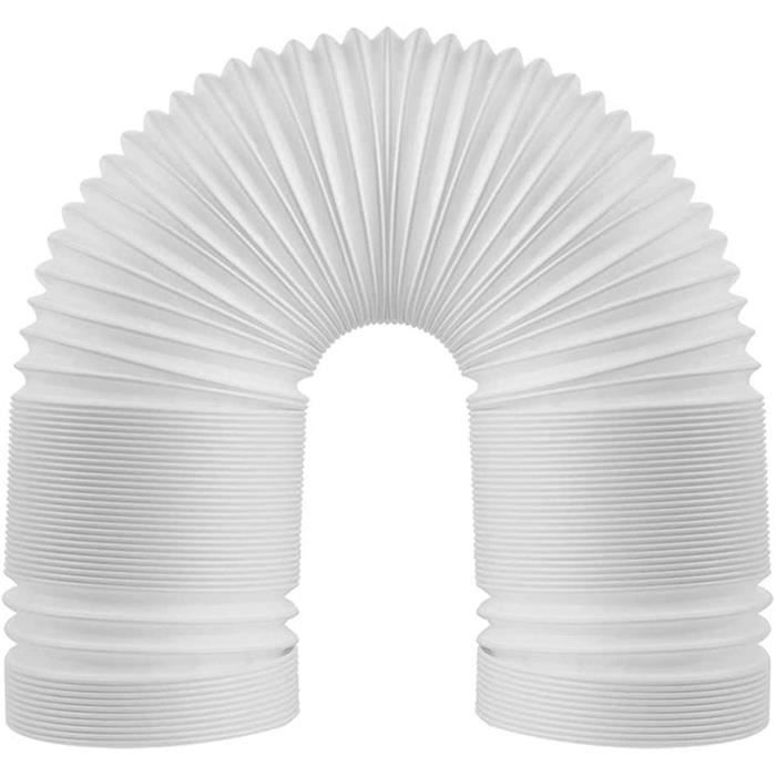 Tuyau pour Climatiseur Mobile and Sèche-Linge- 150 cm de diamètre Tuyau Dévacuation Dair Longueur de 2M Tube De