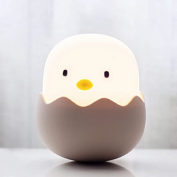 Veilleuse Enfant Rechargeable Astronaute - Lumière Tactile 3 Niveaux, Design Mignon, Pour Chambre, Cadeau Enfant - 12