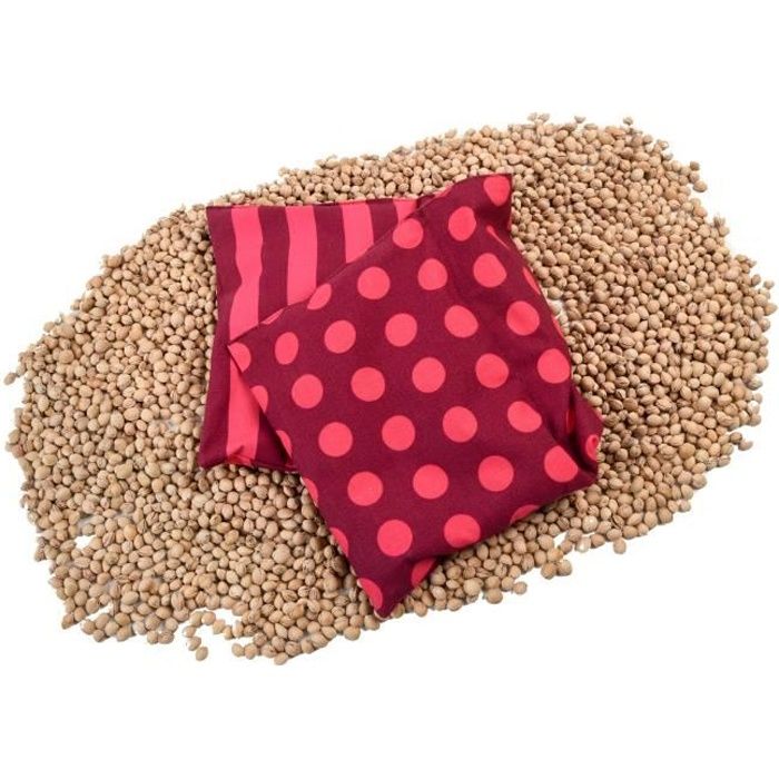 Coussin Chauffant en Noyaux de Cerise Bouillotte Naturel; Fabriqué