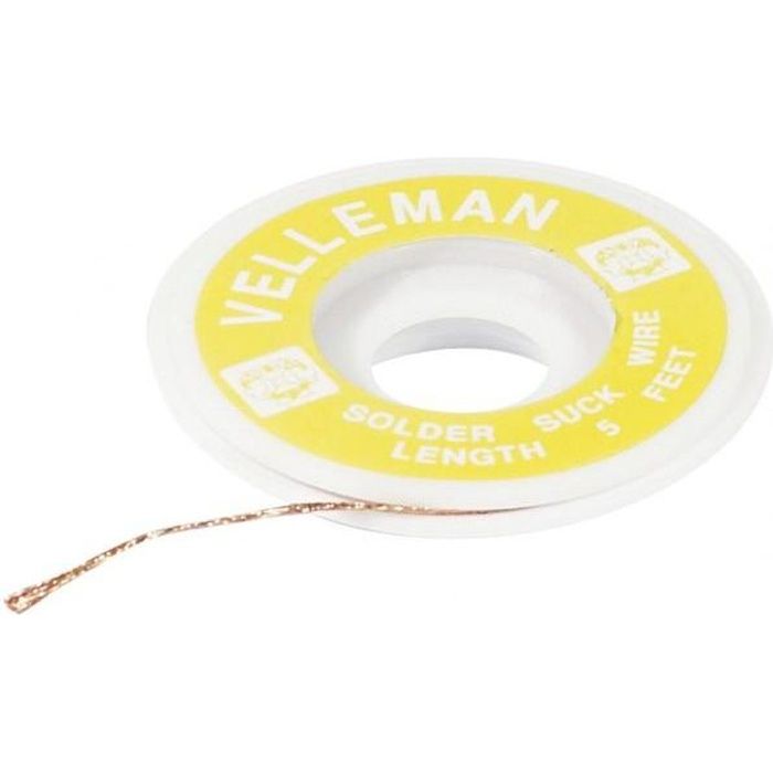 Mcad Tresse à dessouder - Marque - Largeur 2.5mm - Fils de - vue 1
