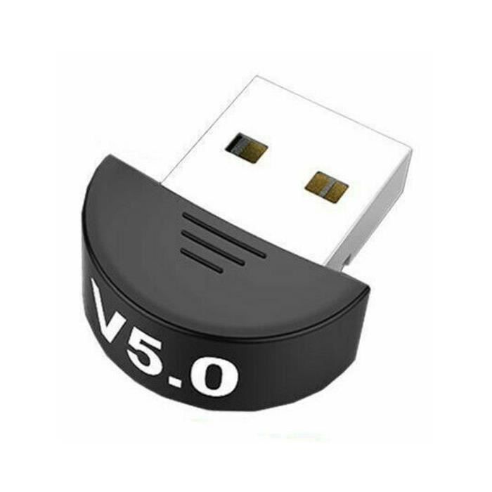 Adaptateur Bluetooth 5.0 Bluetooth Dongle USB sans fil Bluetooth Emetteur  Récepteur Audio TV PC Noir - Cdiscount Informatique