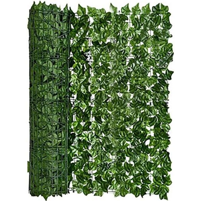 Treillis,Panneau de clôture de jardin à feuilles artificielles,rouleau de criblage de clôture de jardin à feuilles - Type A