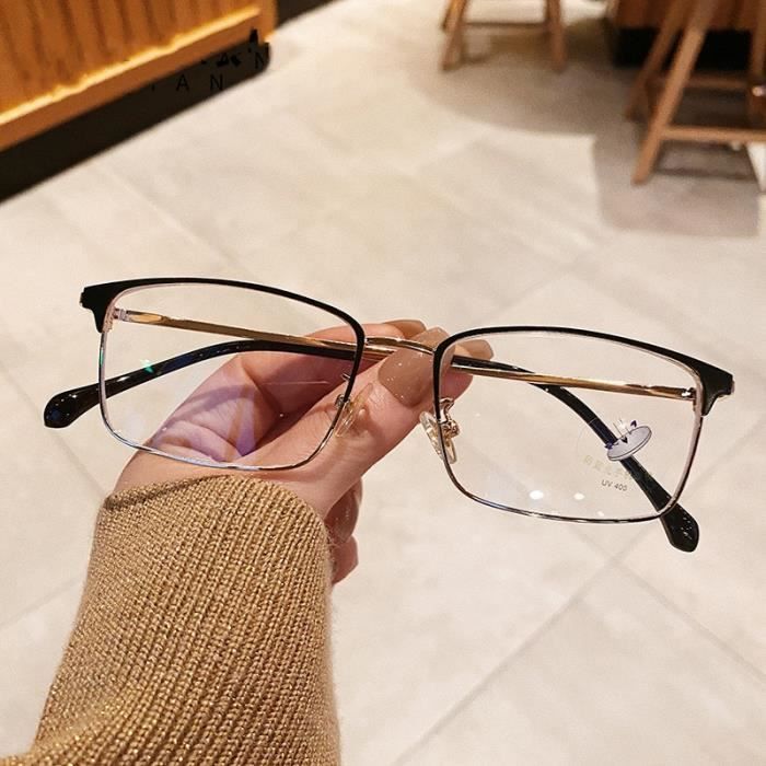 Lunettes Lunettes monture m tallique pour homme et femme