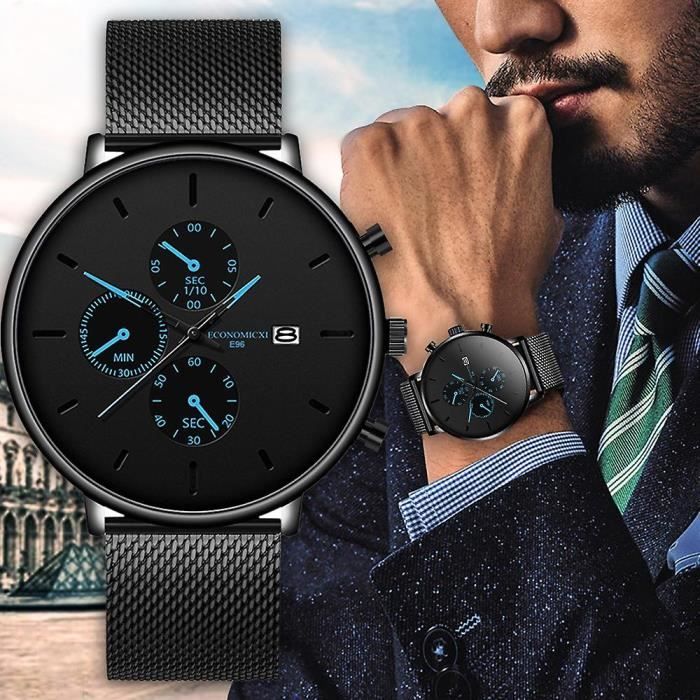 Montre connect e Montres Pour Hommes Montre Quartz Montre Casual