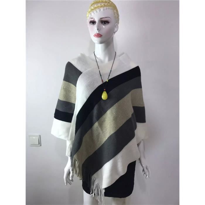 Écharpe (ou étole) En 100% Cachemire Bleu/gris - Neuf Avec étiquettes, Qualité Top, Cadeau Chic