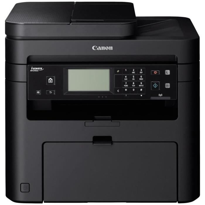 Imprimante Multifonction Canon I Sensys Mf249dw Noir Usb Lan Wlan Scan Copie Fax Cdiscount Informatique