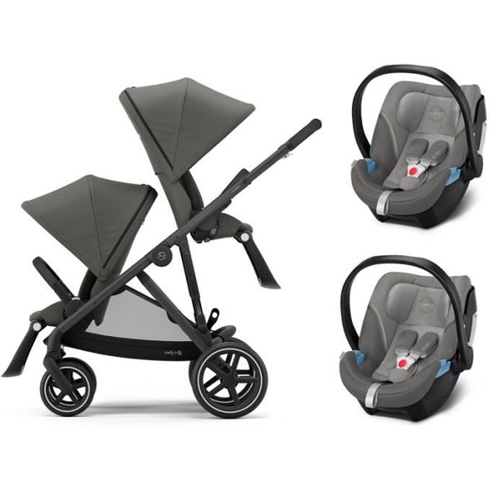 Poussette double pliage compacte outlet