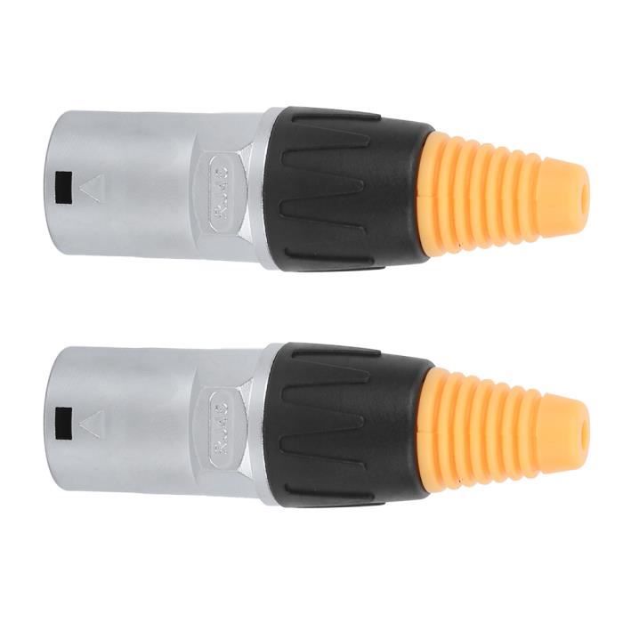 Prise étanche YT-RJ45 (lot De 2) - Connecteur Industriel IP67, Pour Câbles 24-26AWG
