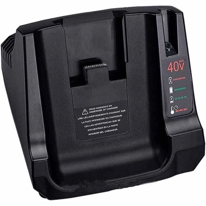XNJTG 36V/40V Schnell-Ladegeräte Ersatz für Black Decker Ladegeräte LCS36 LCS40 Kompatibel mit Black Decker 36V Akkus LBX2040 LBX36 LBXR36 LBXR2036