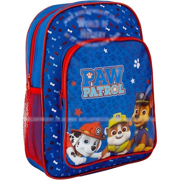 Sac dos PAT PATROUILLE cole maternelle sac go ter gar on Bleu
