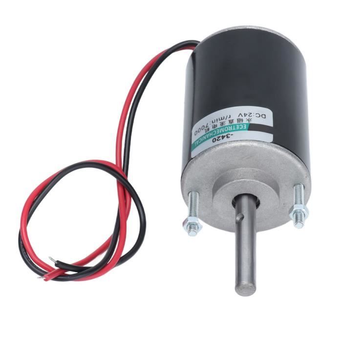 Moteur à Courant Continu Magnétique 12/24V 30W Haute Vitesse CW/CCW Pour Générateur DIY - 6000RPM