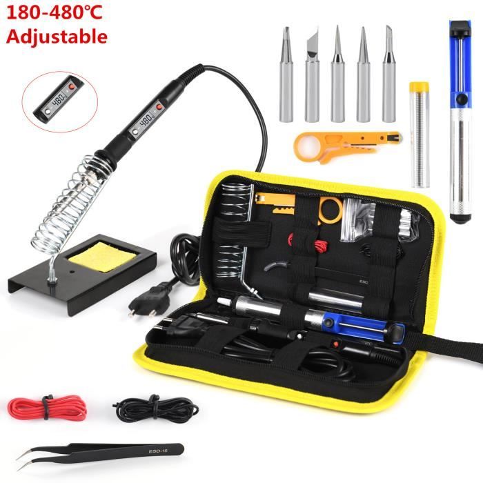 Kit d'outils de soudage pour fer à souder électrique 60w Ensemble