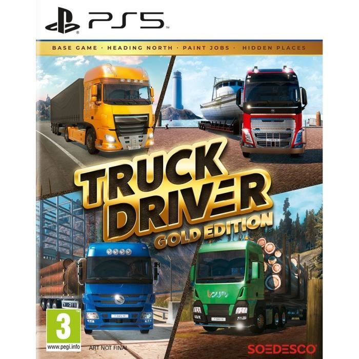 Truck driver - Edition Gold - Jeu PS5
