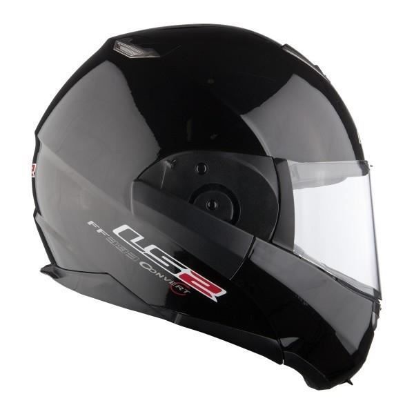 Casque Modulable Ls2 Ff 393 Convert Noir - Cdiscount Auto