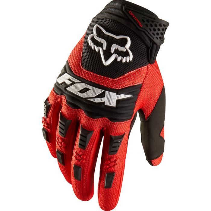 Fox Dirtpaw Race Gloves Gants Moto Cross Cuir Marron Homme D Été -  Cdiscount Auto