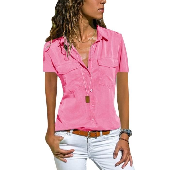 Chemise,2023 Printemps Chemise Élégant OL Chic Col Rabattu À Manches Longues Hauts Femme Haut