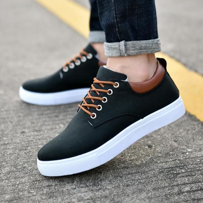 Basket hotsell homme toile