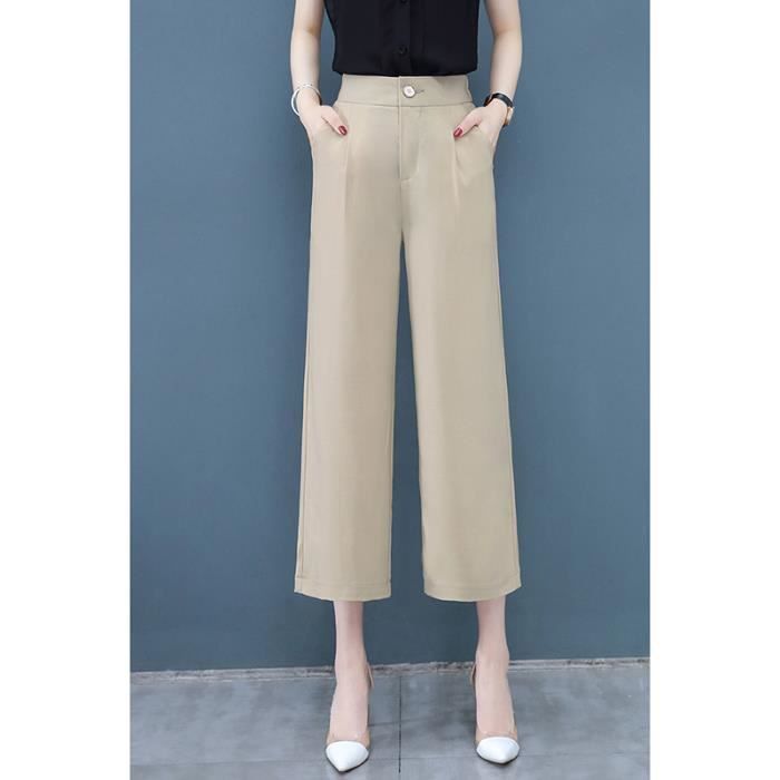 Pantalon taille haute 7/8 shop