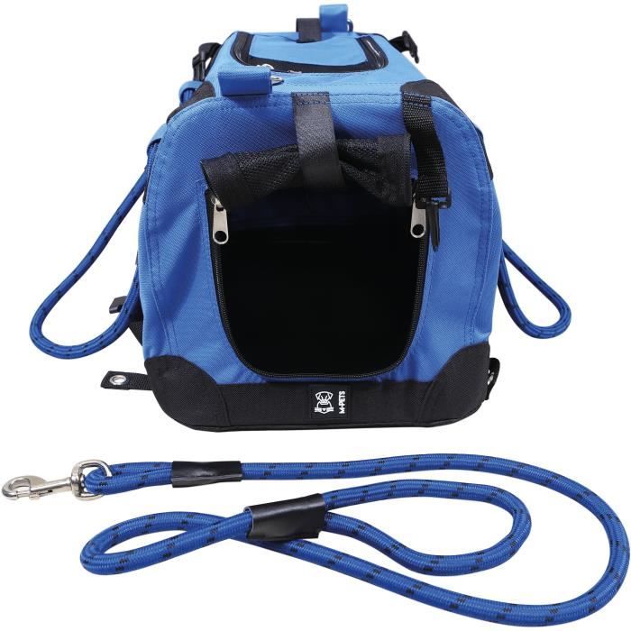 Sac de transport PETS REMIX 2 en 1 & 41 x 28 x 28 cm Pliable Léger Ceinture baudrier