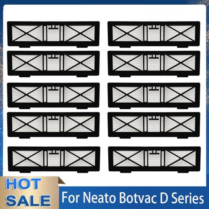 Kit De Remplacement De Brosse/filtre Pour Robot Aspirateur Neato Botvac D3 D4 D5 D6 D7 - Neuf Sous Blister