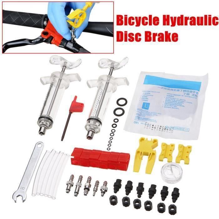 Outil de saignement de frein hydraulique compact et portable pour vélo Outil de saignement de frein hydraulique compact et portable pour vélo