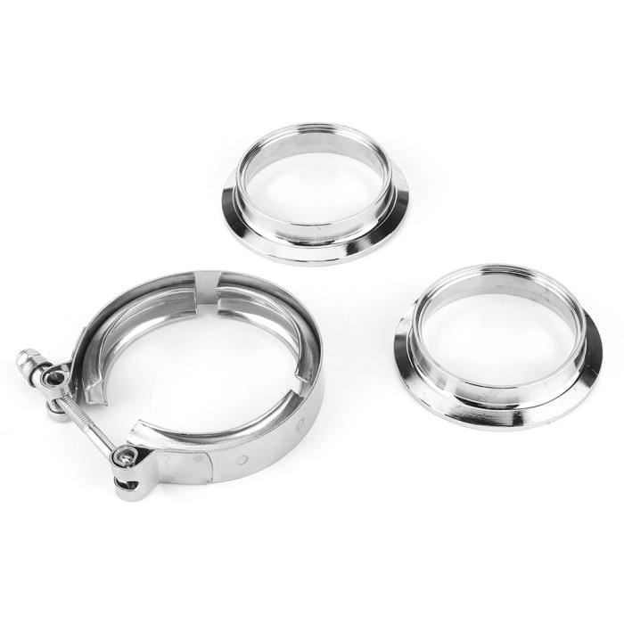 Embout Torique Argent Eggbutt – Acier Inoxydable, 4,5 Pouces, Neuf, BT-0089