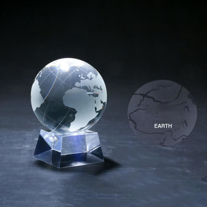 Décoration Cristal Colombe De La Paix - Gravure Laser 3D, Coffret Cadeau 40x40x60mm