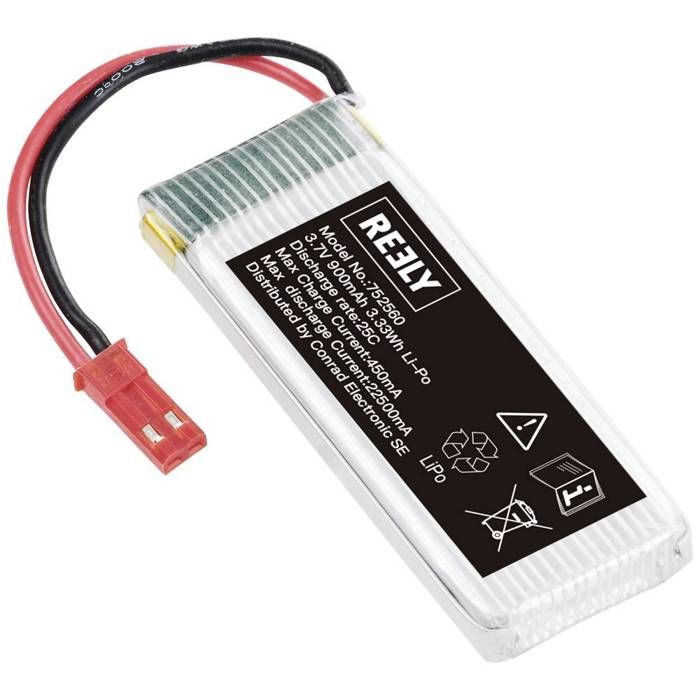 Batería Recargable Lipo 3,7 V 750 Mah 2 Piezas Con Cargador | Meses sin