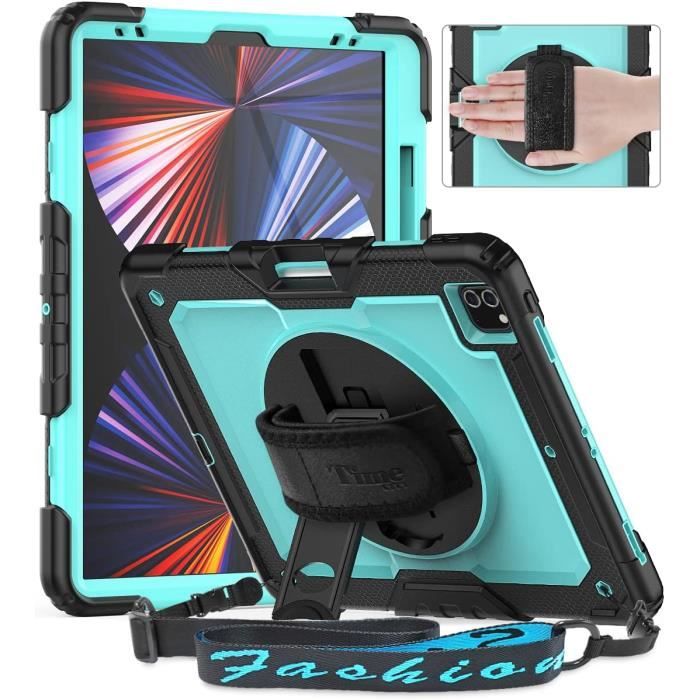 Étui De Protection Pour Tablette Teclast T65 13,4 Pouces – Avec Dragonne Et Support, Couleur Violet, Anti-chutes