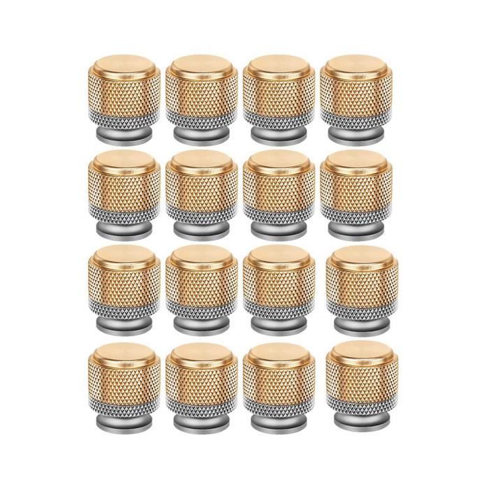 MplehDa Lot De 6 Boutons D'Armoire En Bois Enfant - Étoiles, Lune, Nuages - Avec Vis Et Autocollants