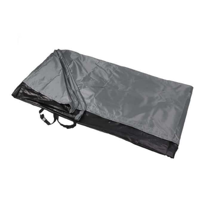 Housse De Protection Étanché Pour Pied De Parasol – 90×90 Cm, Résistante Aux Intempéries, Gris