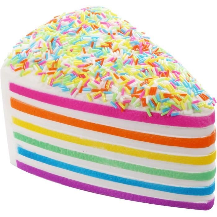 Anboor Squeeze Toys Baleine Narval Géant Montée Lente Jouets Anti-Stress Squishy Kawaii Galaxie