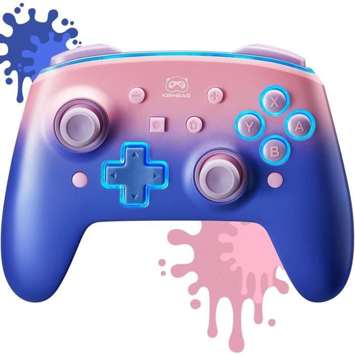 Manette Sans Fil Pokémon Ouistempo Pour Switch/OLED/Lite - Vert, Pile Incluse