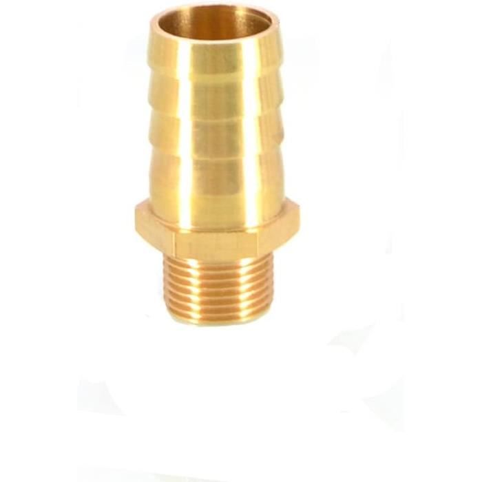 Raccord Coudé 45° En Laiton BSP (Filetage Extérieur) Pour Air Ou Gaz - Neuf