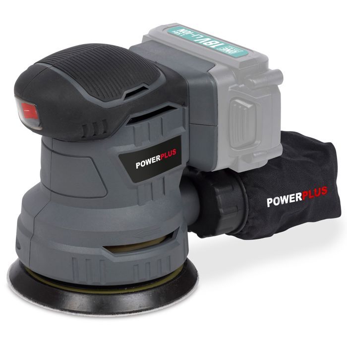 POWER PLUS Ponceuse rotative 18v li-ion (sans batterie chargeur) POWEB4010