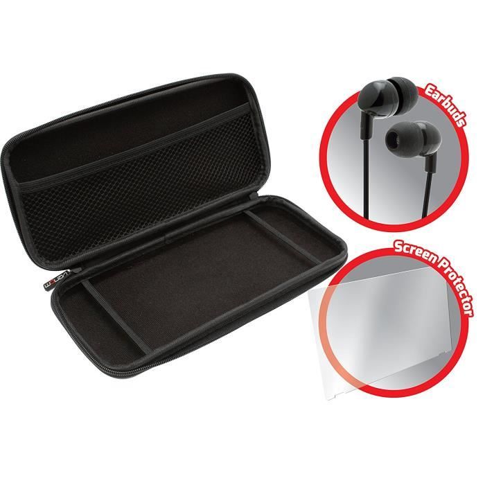 Kit De Démarrage - Venom - Nintendo Switch - Étui Eva - Protecteur Décran - Écouteurs Inclus