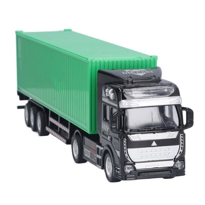 ENSEMBLE MODÈLE MINIATURE de camion porte-conteneurs échelle 1150 d