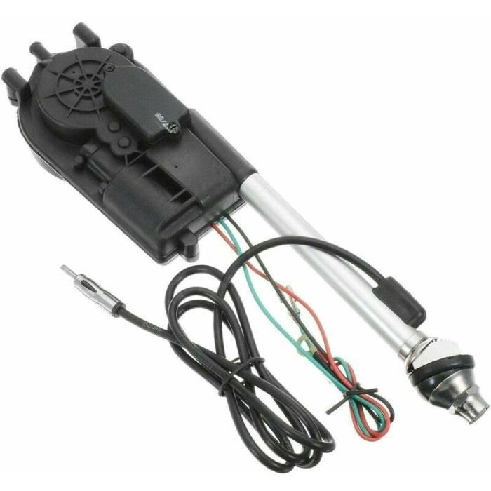 Antenne électrique entièrement Automatique - Kit de Montage pour Antenne FM AM Radio - Voiture de Remplacement - Aile de Remplaceme