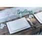 20 Serviettes en Papier bapt/ême Fille Corail Chal